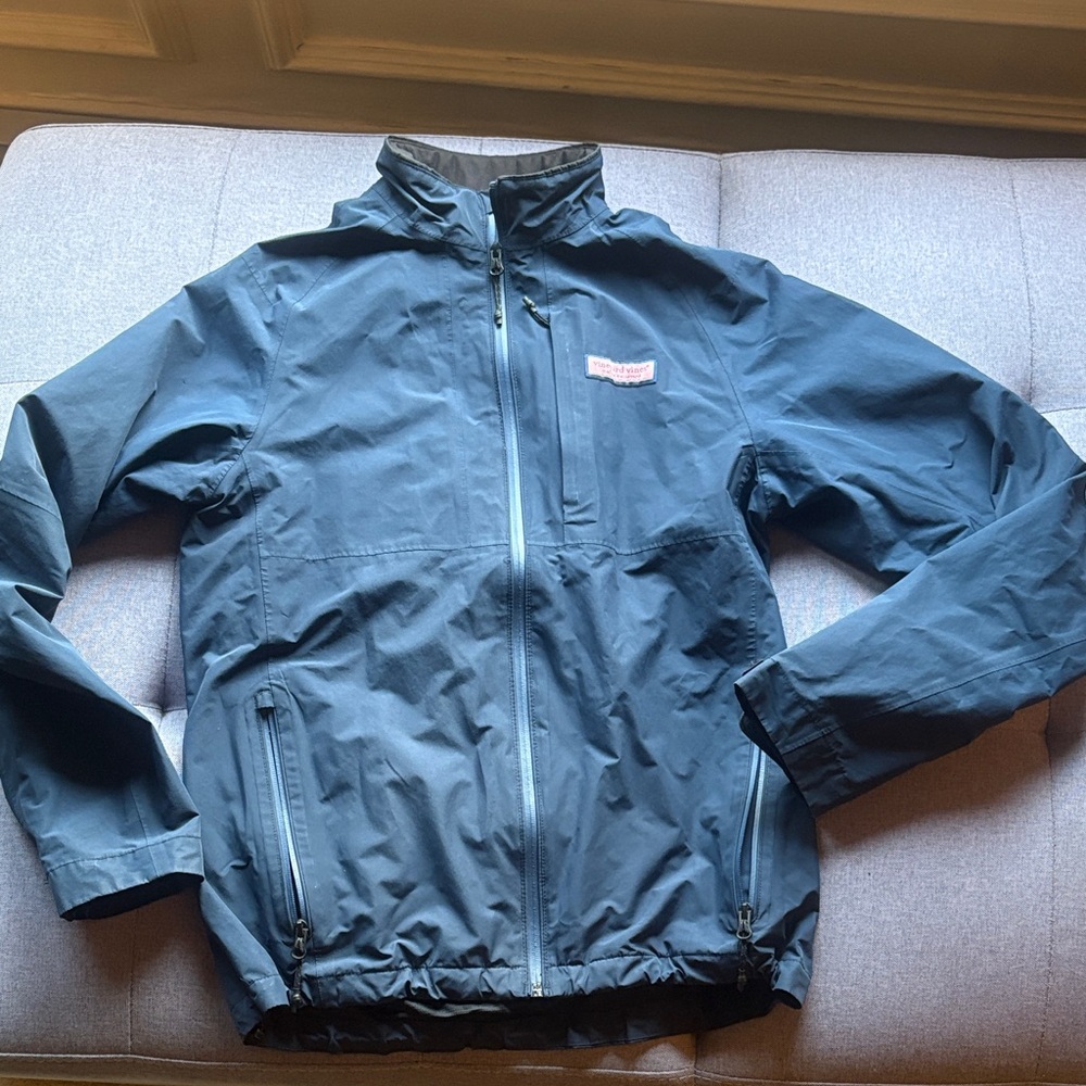 Vineyard Vines Navy Blue Performance Jacket